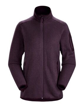 Arc’teryx Covert Cardigan Full Zip in Purple size large women’s fleece